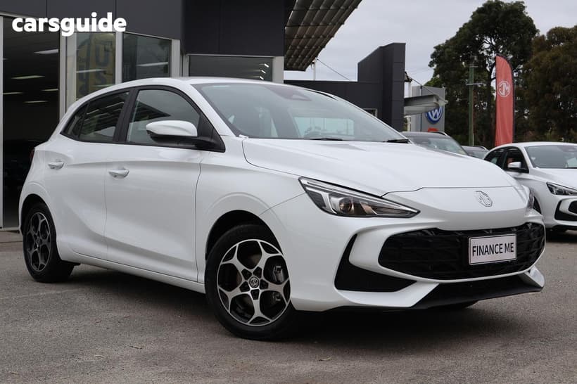 White 2024 MG MG3 Hatchback Excite