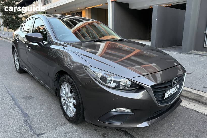 Grey 2014 Mazda 3 Sedan Touring
