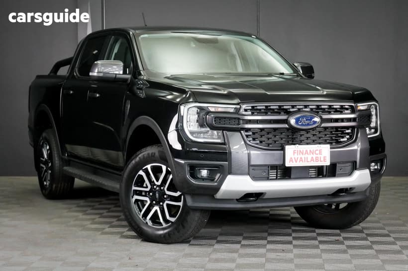 Black 2025 Ford Ranger Double Cab Pick Up Sport 3.0 (4X4)