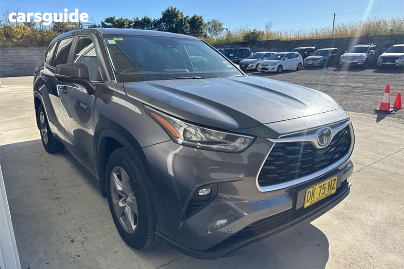 Grey 2023 Toyota Kluger Wagon Gx Hybrid Awd