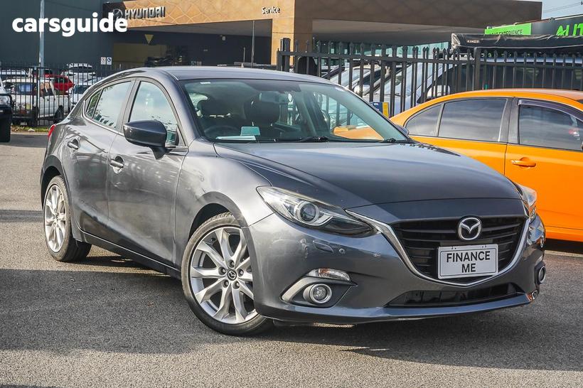 Grey 2014 Mazda 3 Hatchback Sp25 Gt