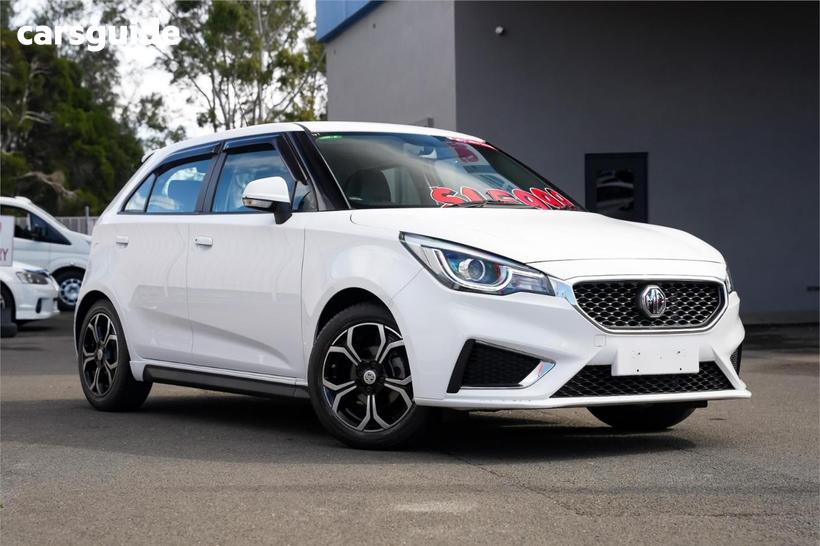 White 2023 MG MG3 Hatchback Excite (With Navigation)