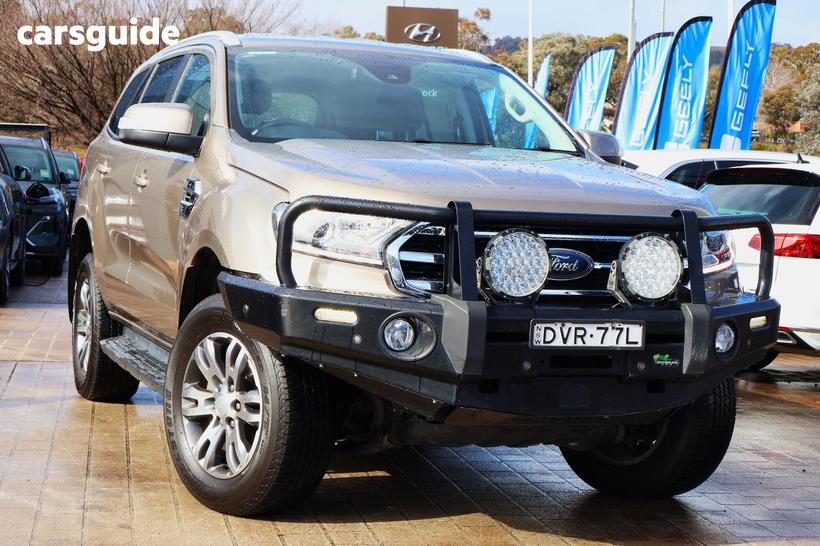Silver 2018 Ford Everest Wagon Trend (4Wd 7 Seat)