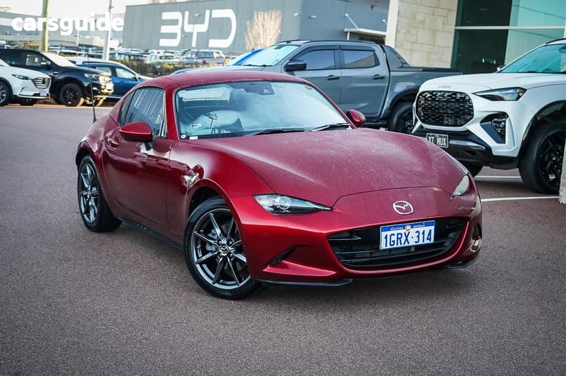 Red 2018 Mazda MX-5 Convertible Roadster Gt