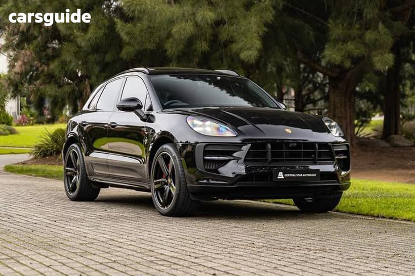 Black 2021 Porsche Macan Wagon Gts