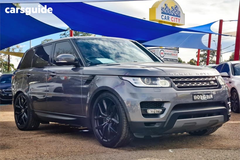 Grey 2017 Land Rover Range Rover Sport Wagon 3.0 Tdv6 Se