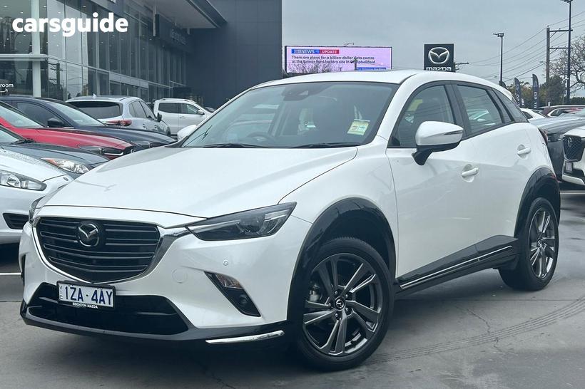 White 2025 Mazda CX-3 Wagon G20 Akari