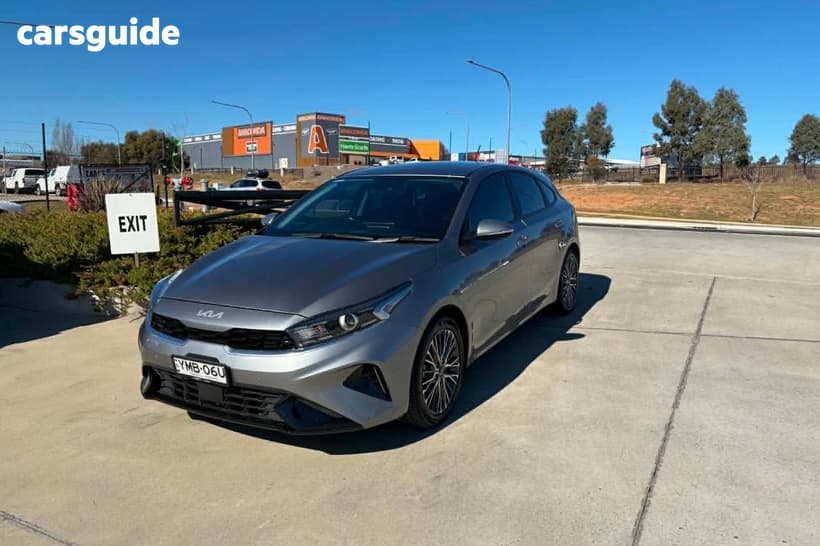 Grey 2022 Kia Cerato Hatchback Sport+