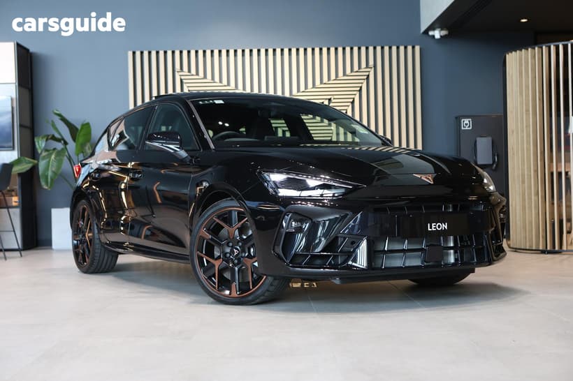 Black 2026 Cupra Leon Hatch VZX F