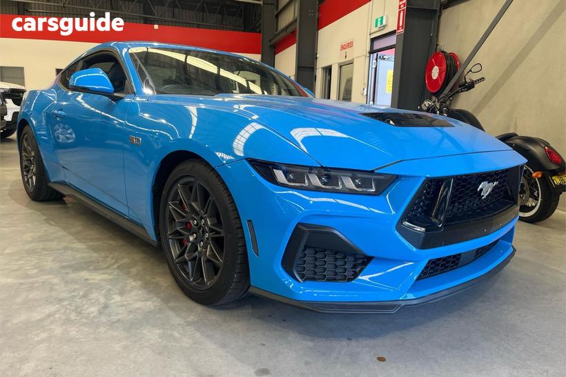 Blue 2024 Ford Mustang Fastback Gt 5.0 V8