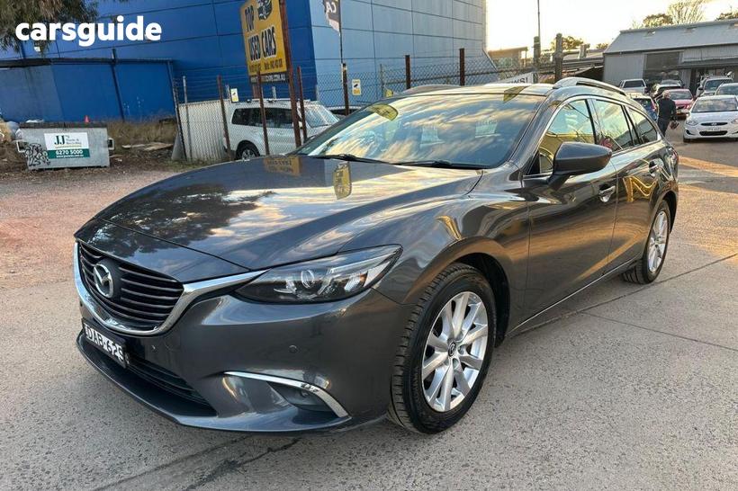 Grey 2015 Mazda 6 Wagon Touring