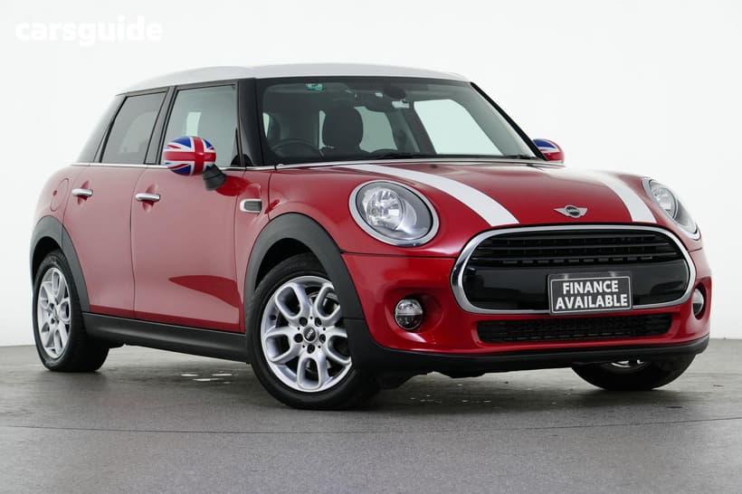 Red 2016 Mini Cooper Hatchback
