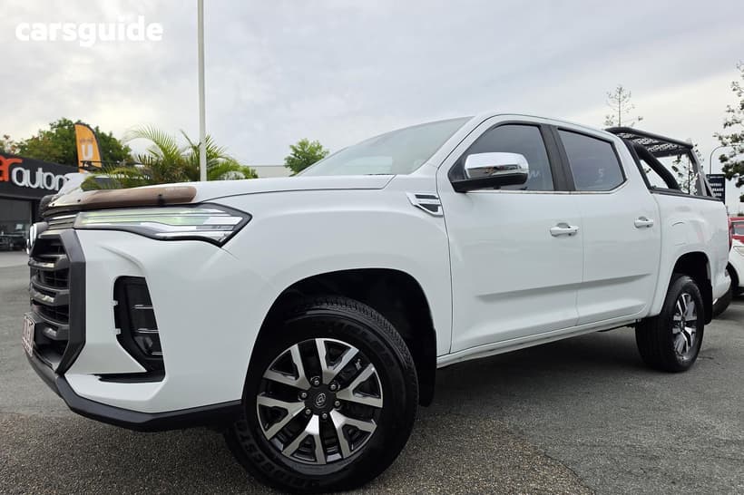 White 2022 LDV T60 Double Cab Utility Max Luxe (4X4)