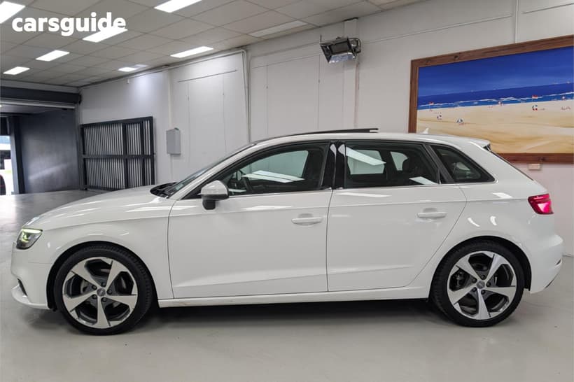 White 2016 Audi A3 Hatchback 1.4 Tfsi Sportback Cod