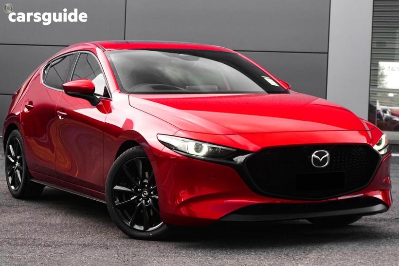 Red 2026 Mazda Mazda3 Hatchback G25 Astina