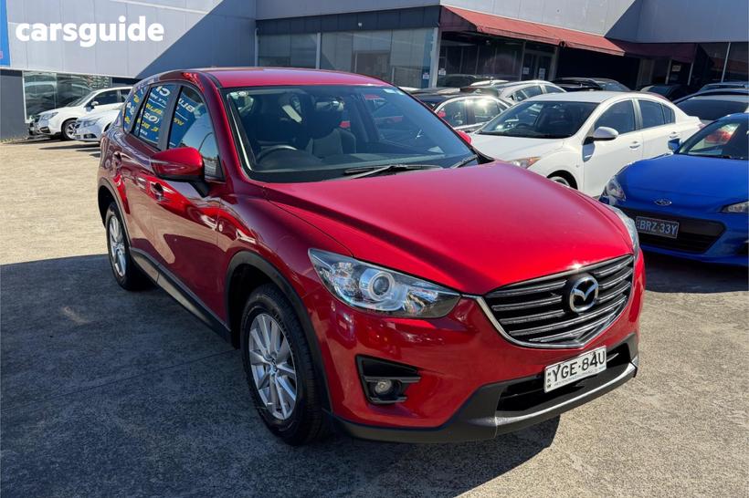 Red 2016 Mazda CX-5 Wagon Maxx Sport (4X4)
