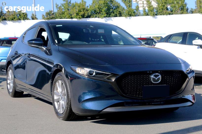 Blue 2026 Mazda Mazda3 Hatchback G20 Pure