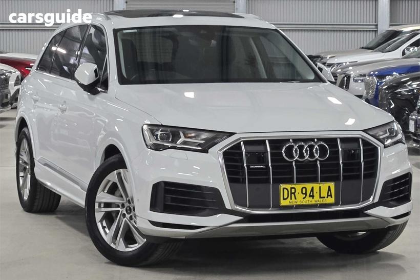 White 2022 Audi Q7 Wagon 45 Tdi Quattro Mhev