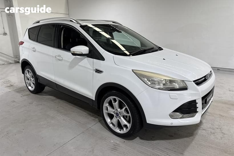 White 2014 Ford Kuga Wagon Titanium (Awd)