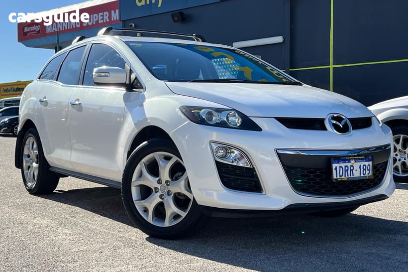 White 2011 Mazda CX-7 Wagon Luxury Sports (4X4)