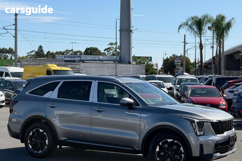 Grey 2025 Kia Sorento Wagon Sport 7 Seat