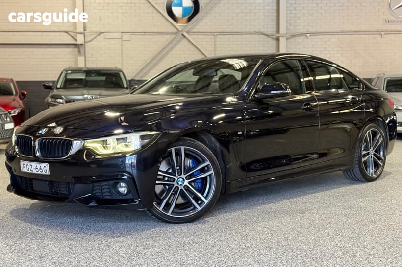 Black 2017 BMW 440I Coupe Gran Coupe