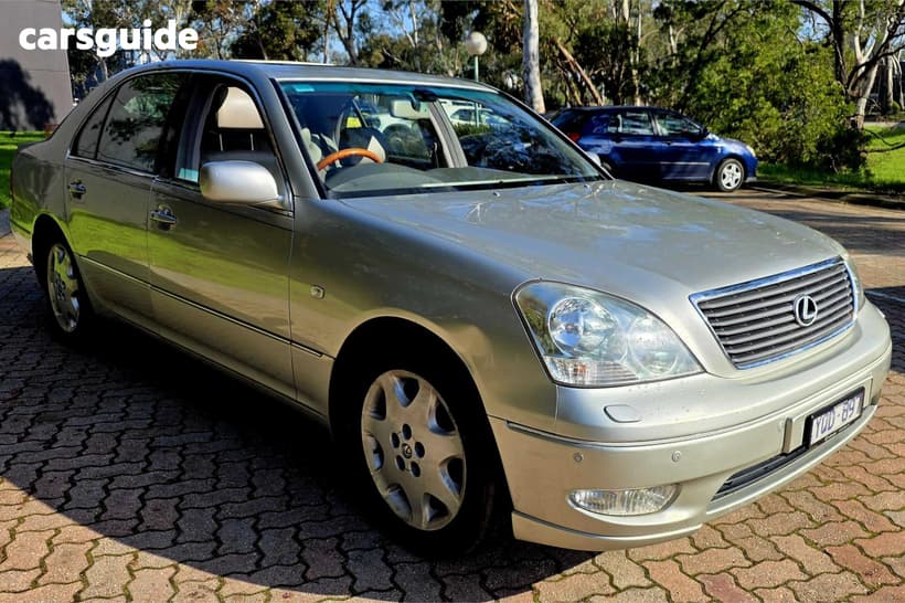 Silver 2003 Lexus LS430 Sedan