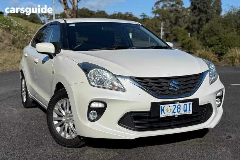 White 2022 Suzuki Baleno Hatchback Gl