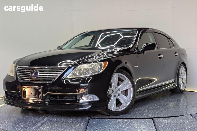 Black 2007 Lexus LS Sedan LS460 SI PACKAGE 4DR SEDAN 8SP AUTO 4.6I