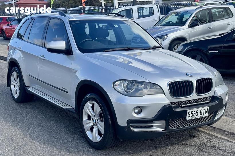 Silver 2009 BMW X5 Wagon Xdrive 30D