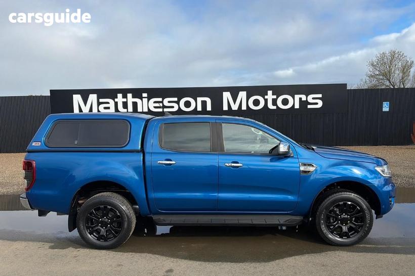 Blue 2021 Ford Ranger Double Cab Pick Up Xlt 3.2 (4X4)