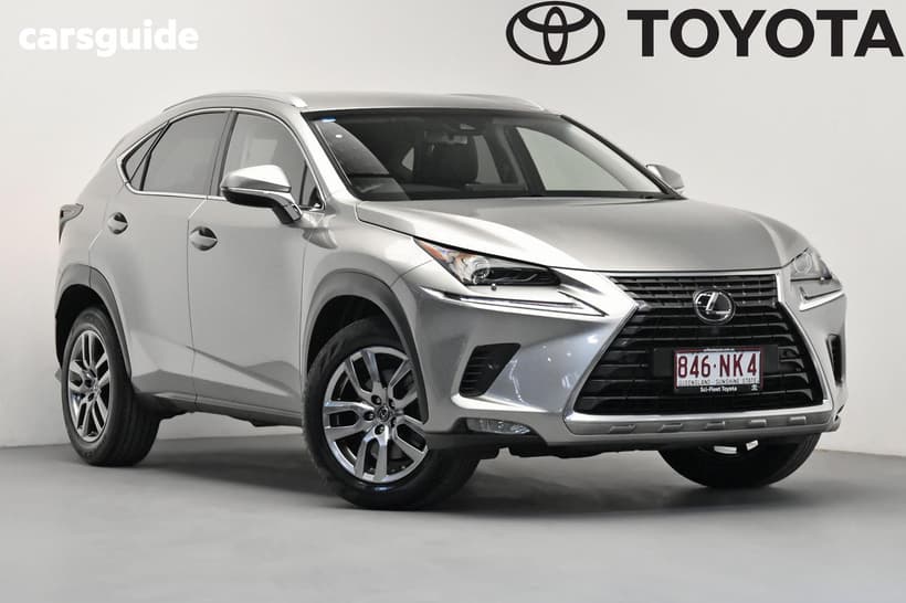 Silver 2018 Lexus NX300 Wagon Luxury (Fwd)