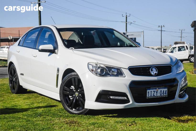 White 2014 Holden Commodore Sedan Ss