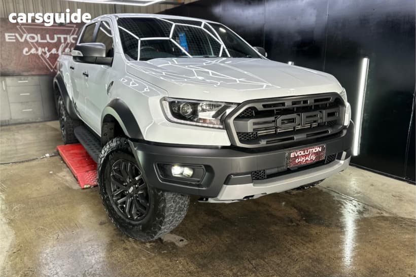 White 2018 Ford Ranger Double Cab Pick Up Raptor 2.0 (4X4)