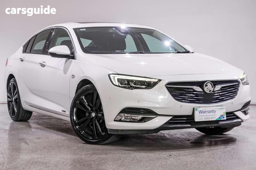 White 2019 Holden Calais Liftback V