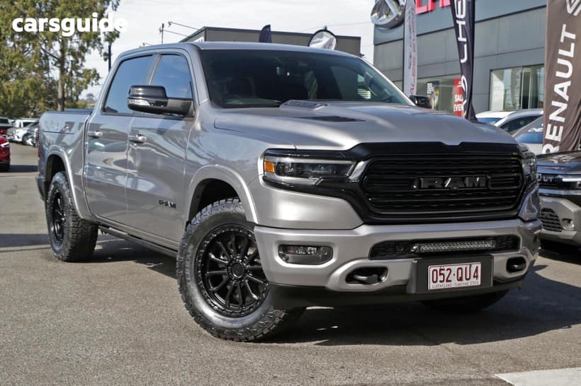 Silver 2022 RAM 1500 Crew Cab Utility Limited Rambox (Hybrid)