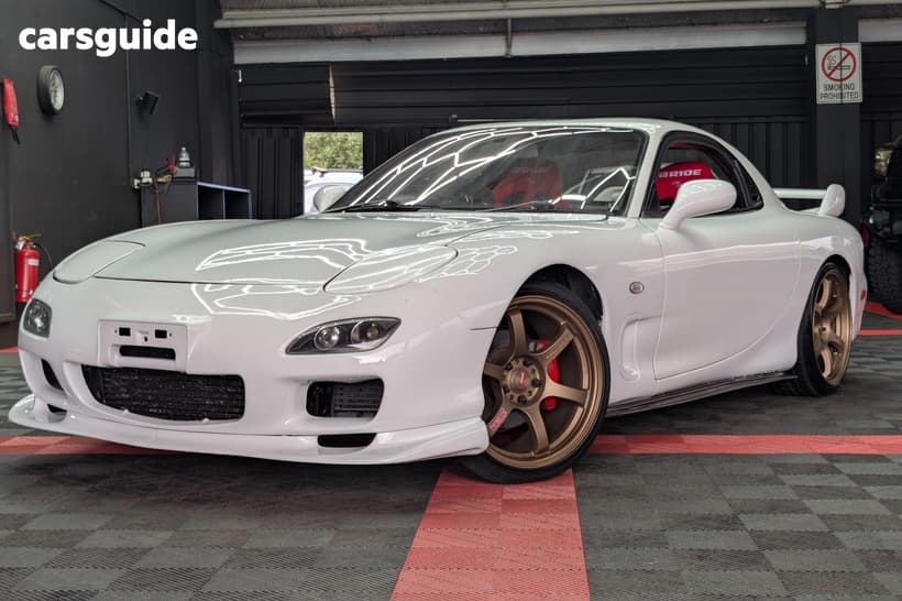 White 1994 Mazda RX-7 Coupe Twin Turbo
