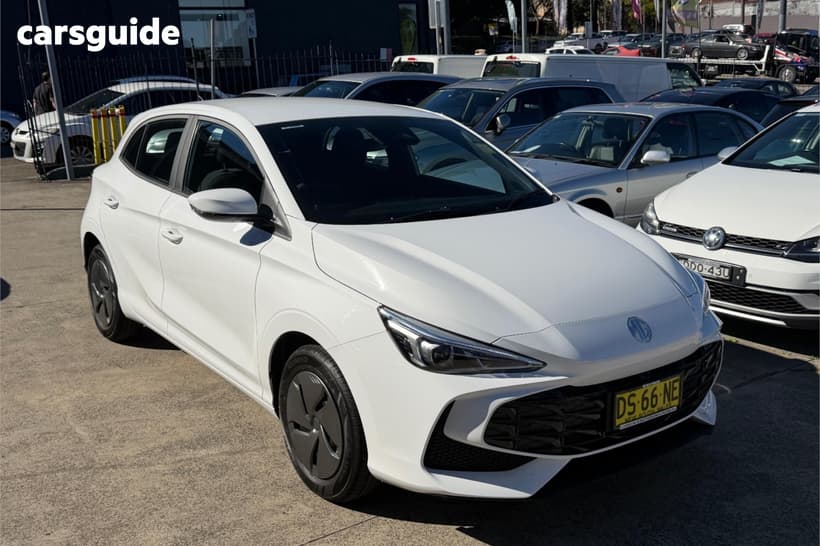 White 2026 MG MG3 Hatchback Vibe