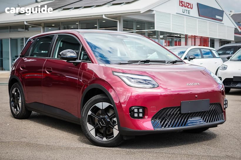 Red 2026 Gac Aion Ut Hatchback Premium