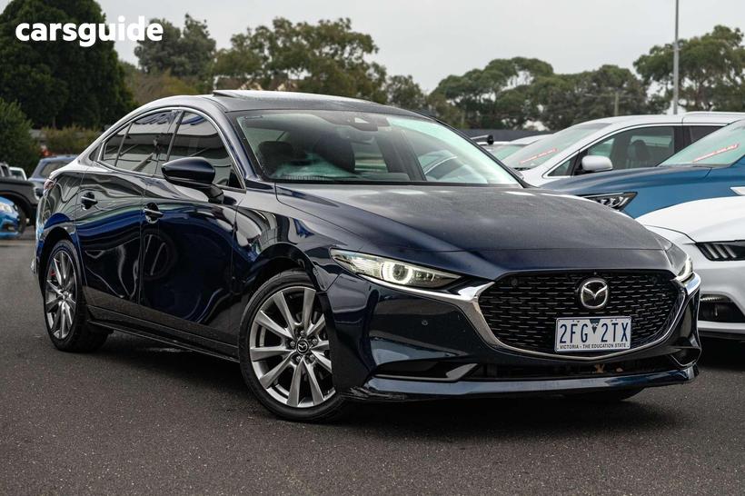 Blue 2020 Mazda 3 Sedan G25 Astina