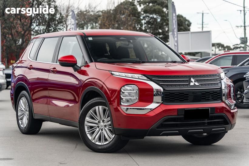 Red 2022 Mitsubishi Outlander Wagon Es 5 Seat (Awd)