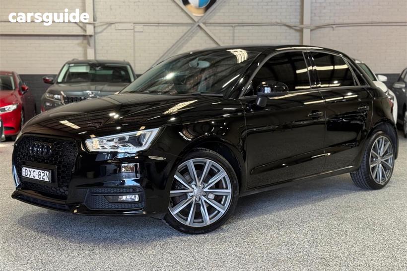 Black 2018 Audi A1 Hatchback Sportback 1.4 Tfsi Sport
