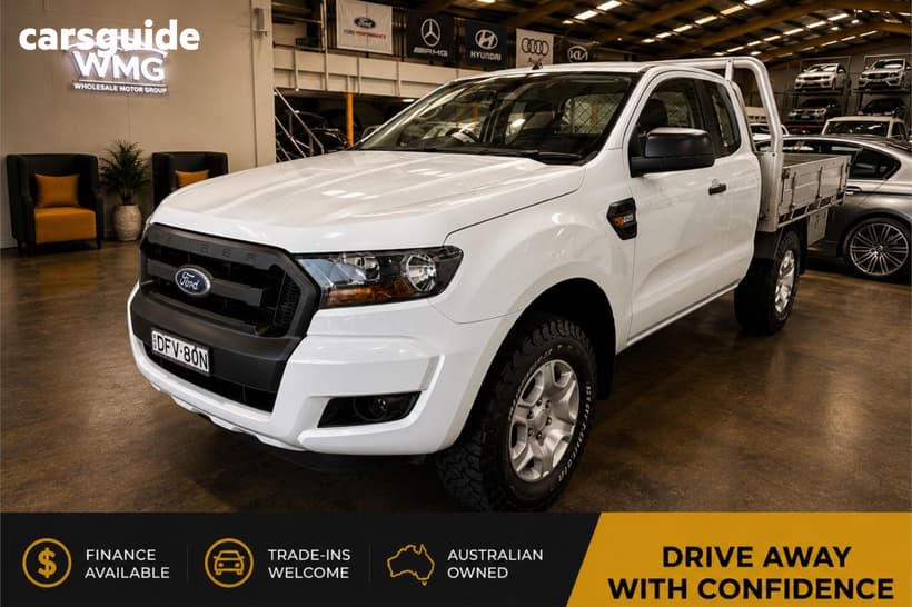 White 2016 Ford Ranger Super Cab Chassis Xl 2.2 Hi-Rider (4X2)