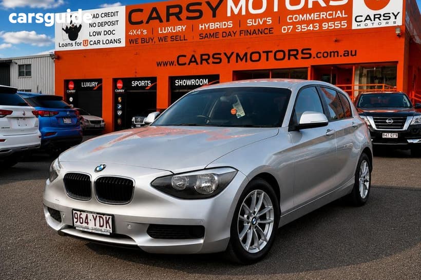 Silver 2014 BMW 1 Hatch 16I F20 MY14