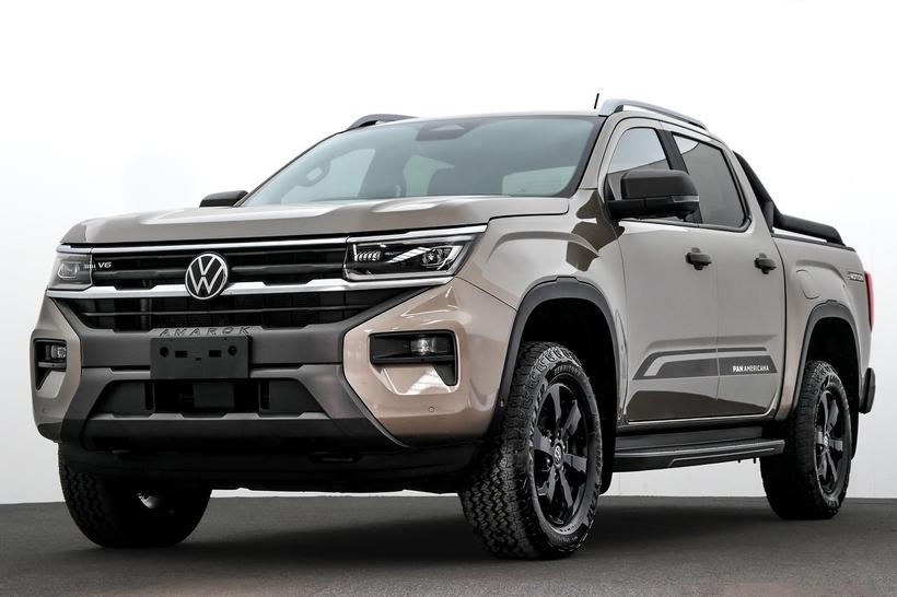 Beige 2025 Volkswagen Amarok Dual Cab Utility Panamericana Tdi600 4Motion
