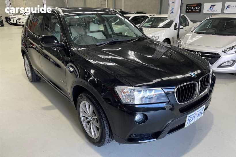 Black 2012 BMW X3 Wagon Xdrive 20I