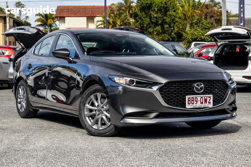 Grey 2026 Mazda Mazda3 Sedan G20 Pure