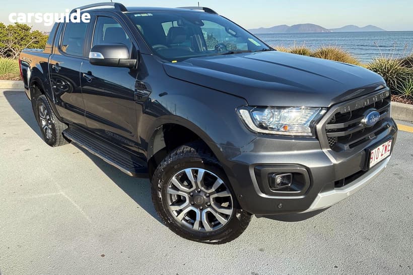 Grey 2019 Ford Ranger Double Cab Pick Up Wildtrak 2.0 (4X4)