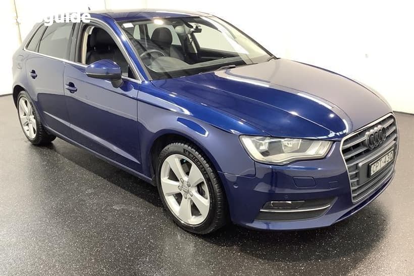 Blue 2013 Audi A3 Hatchback Sportback 1.8 Tfsi Ambition