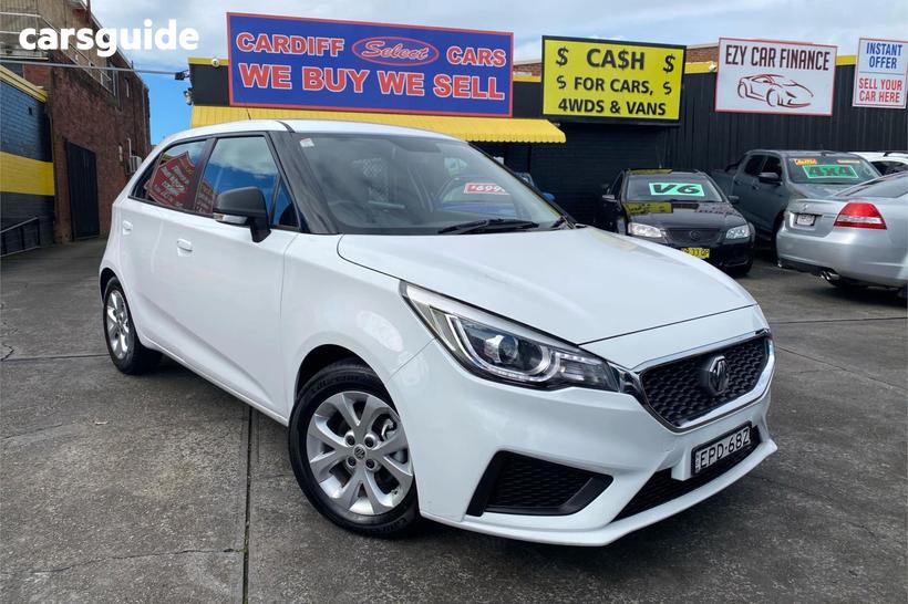 White 2021 MG MG3 Hatchback Core